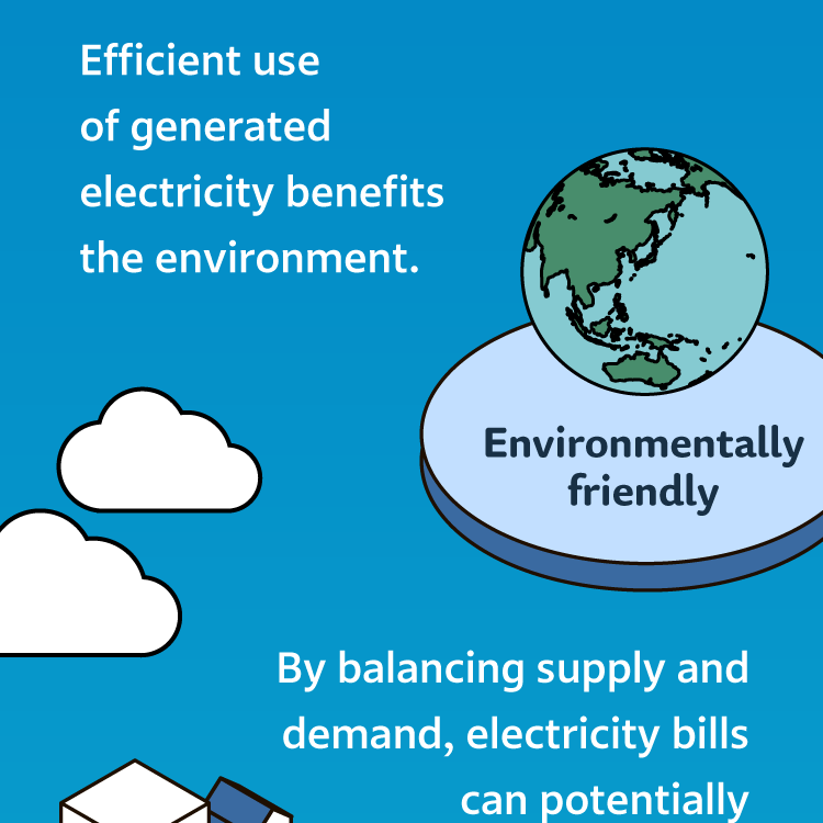 Environmentally friendly: Efficient use of generated electricity benefits the environment.