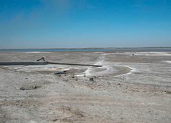 Site in Kazakhstan for recovering rare earth from uranium mine tailings