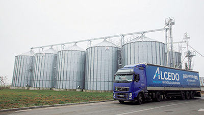 Alcedo's grain silos